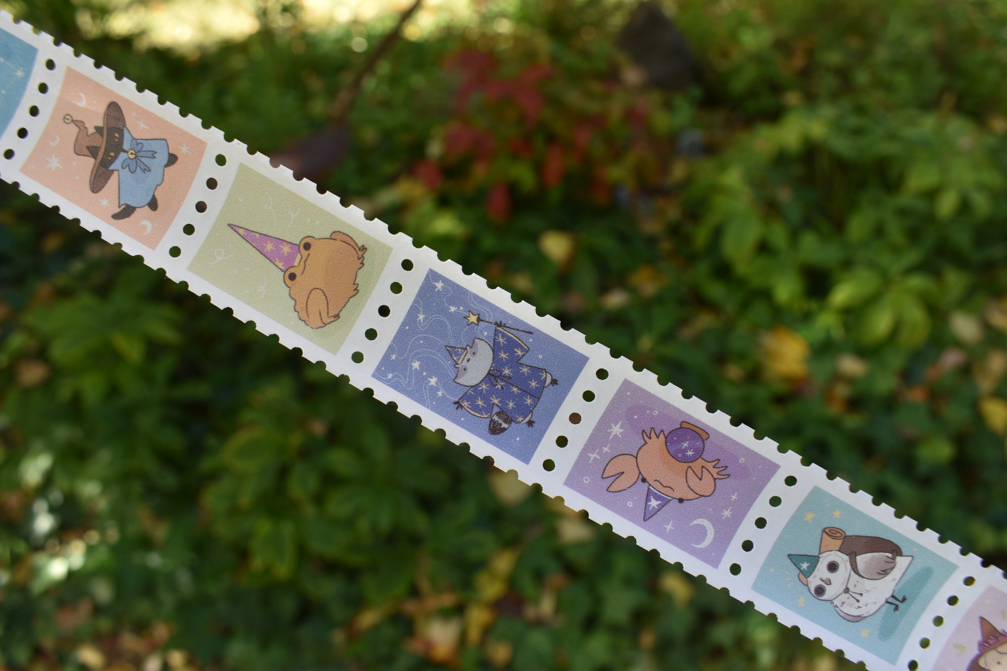 Lil Wizards Stamp Washi Tape
