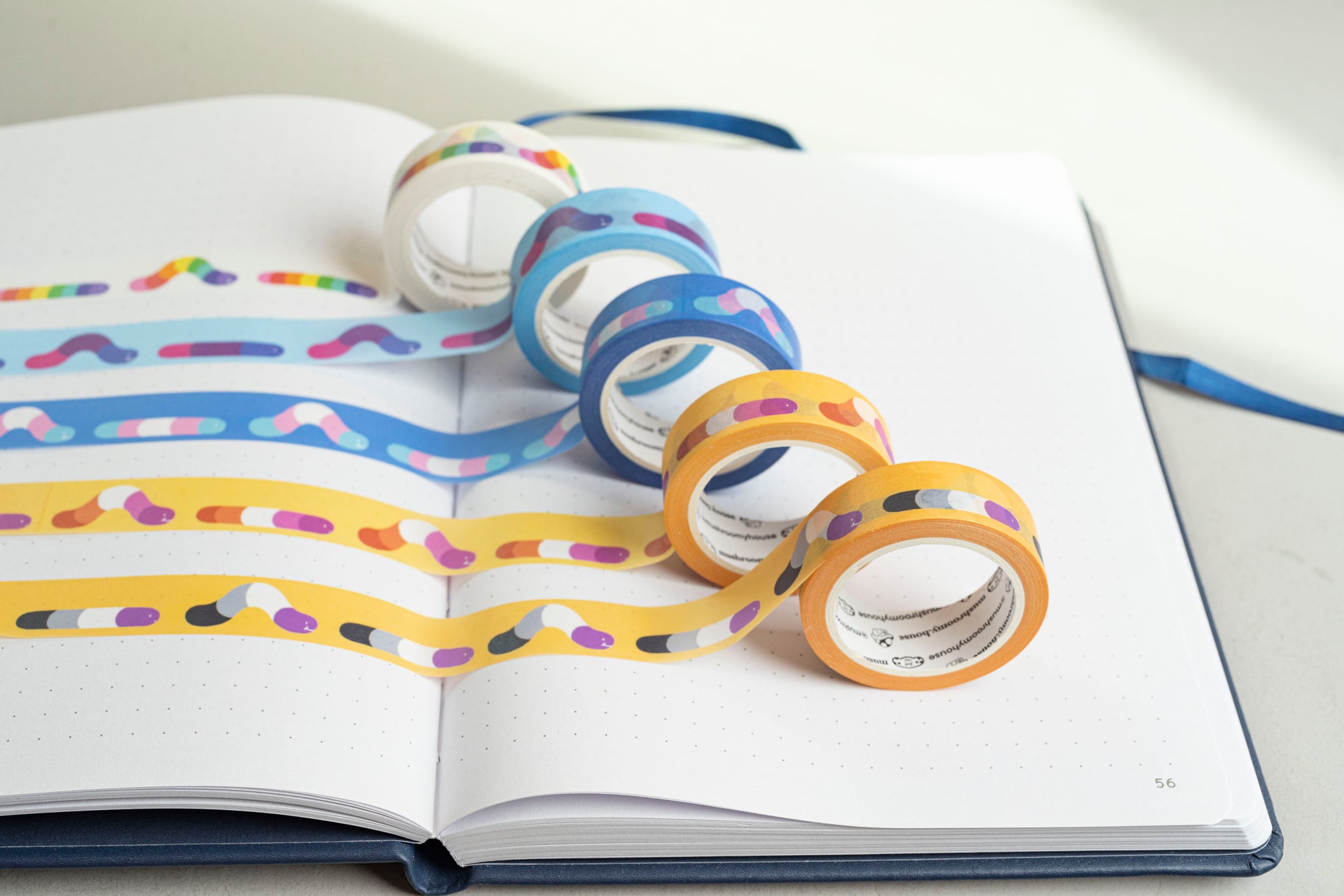 Trans Pride Wormy Washi