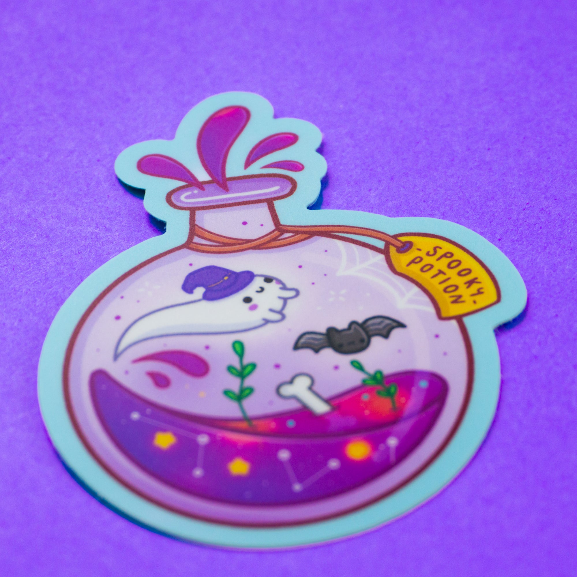 Spooky Potion Vinyl Sticker