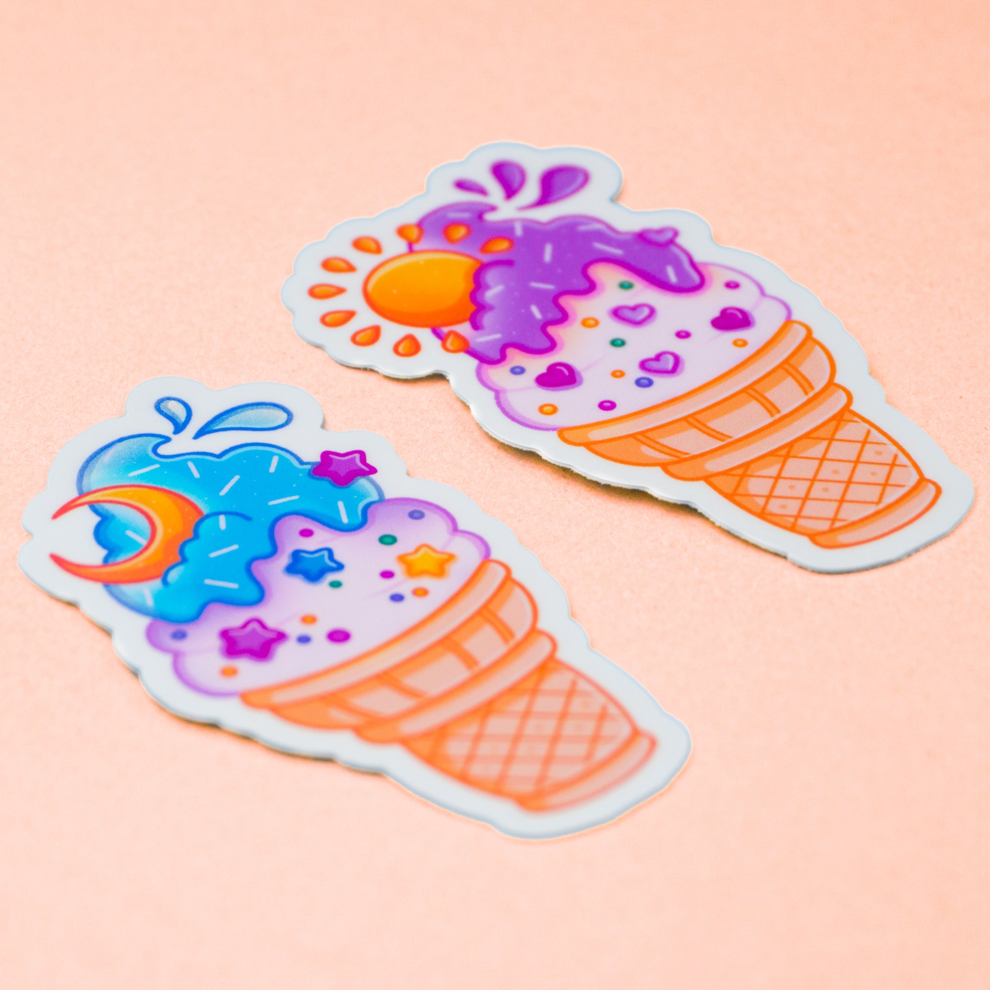 Dreamy Ice Creams Vinyl Sticker