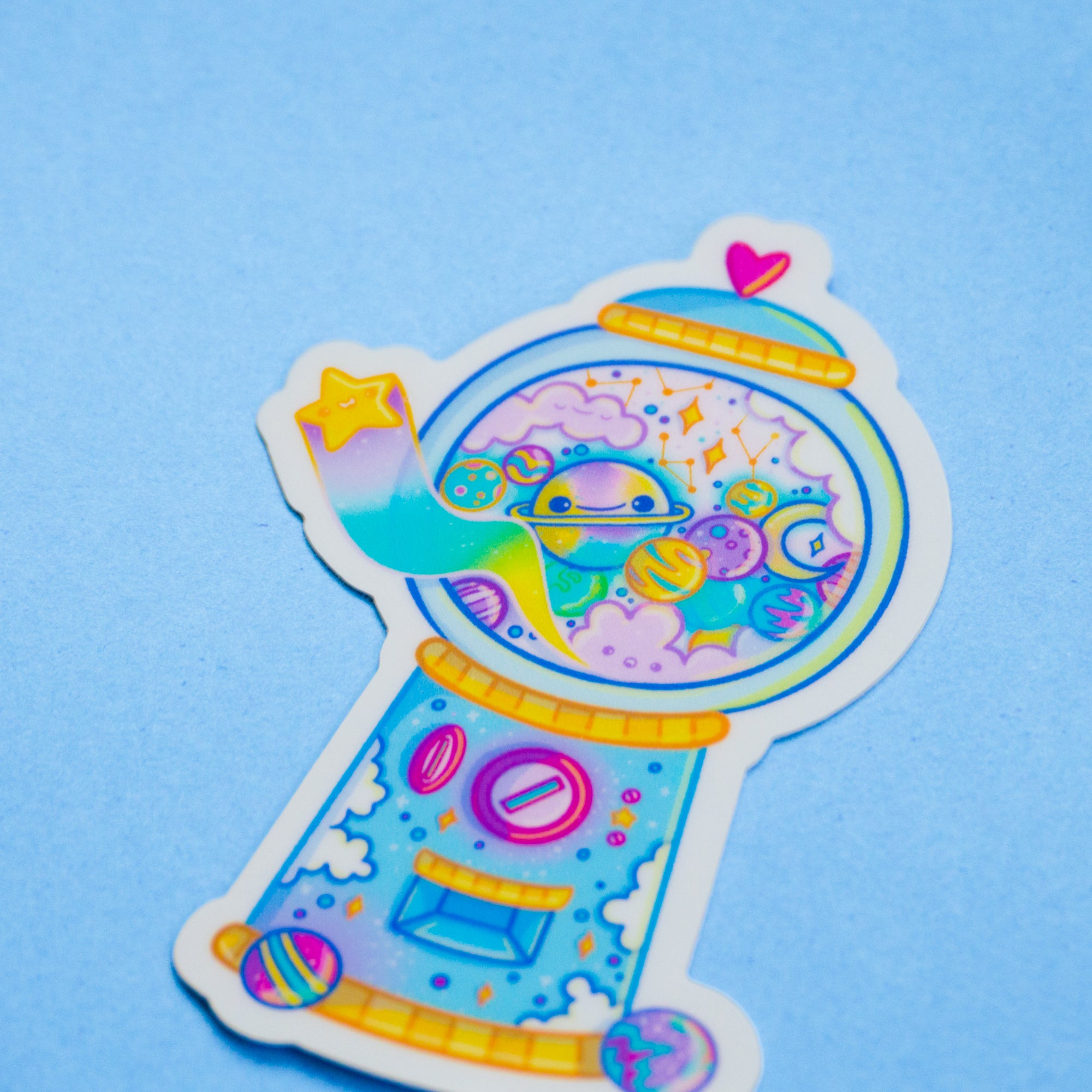 Gumball Machine Vinyl Sticker