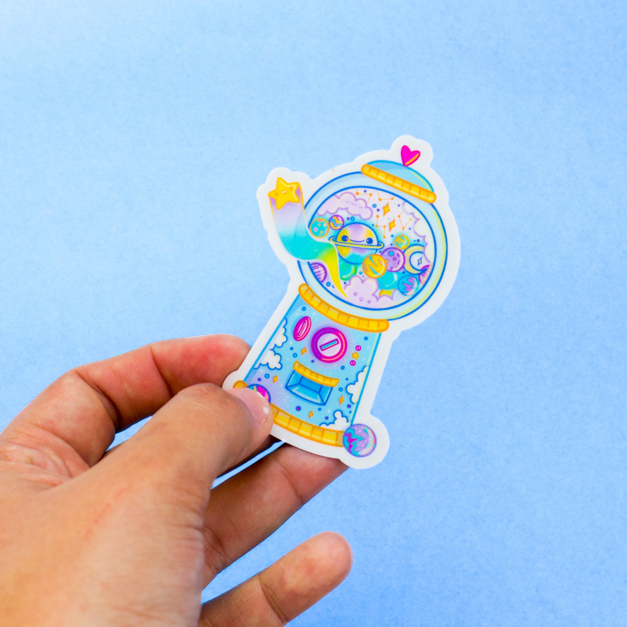Gumball Machine Vinyl Sticker