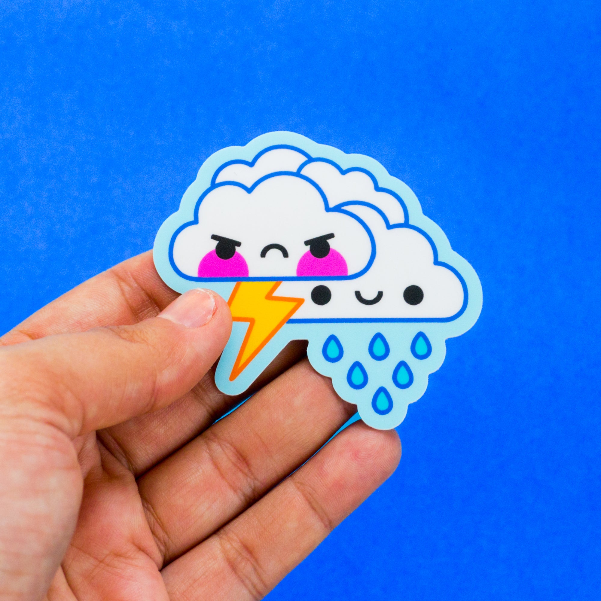 Clouds Vinyl Sticker