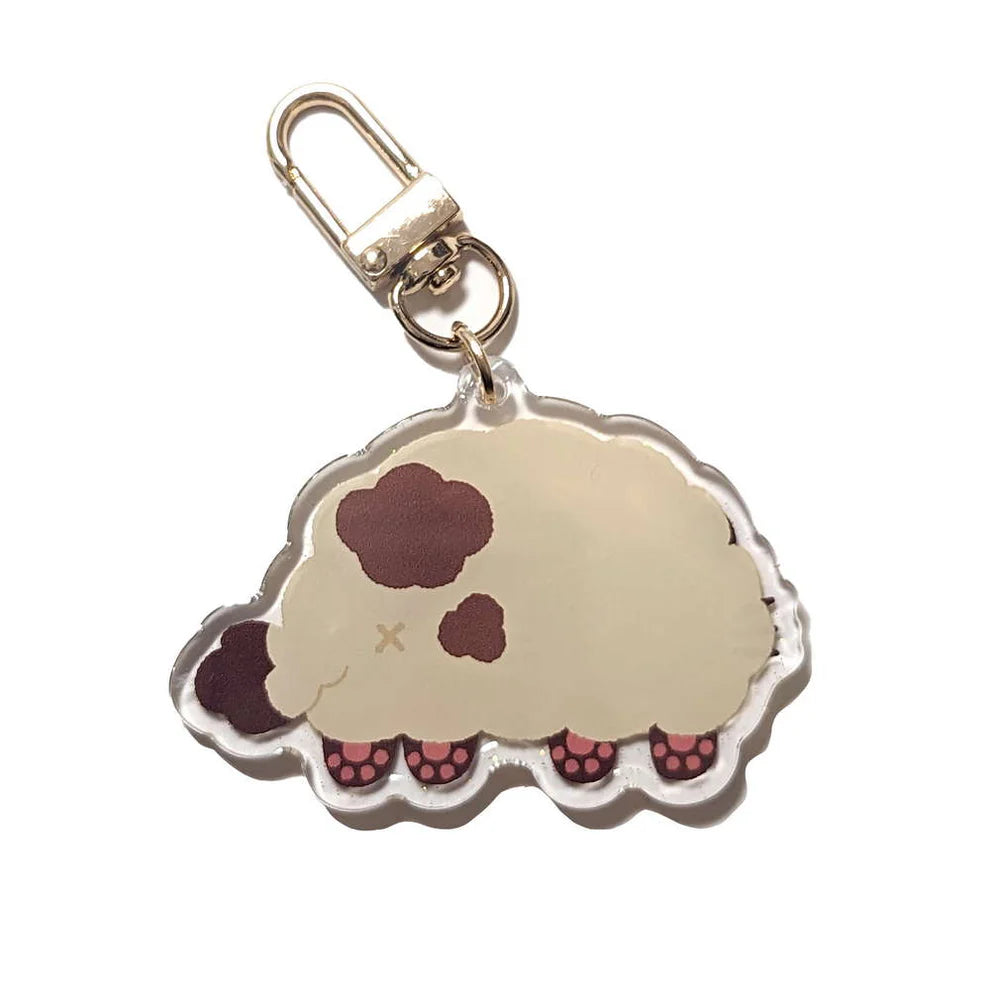 Ragdoll Cat Keychain