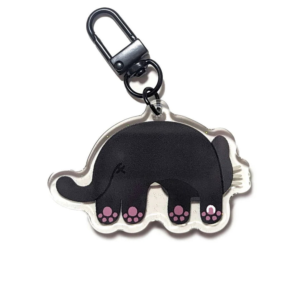 Black Cat Keychain