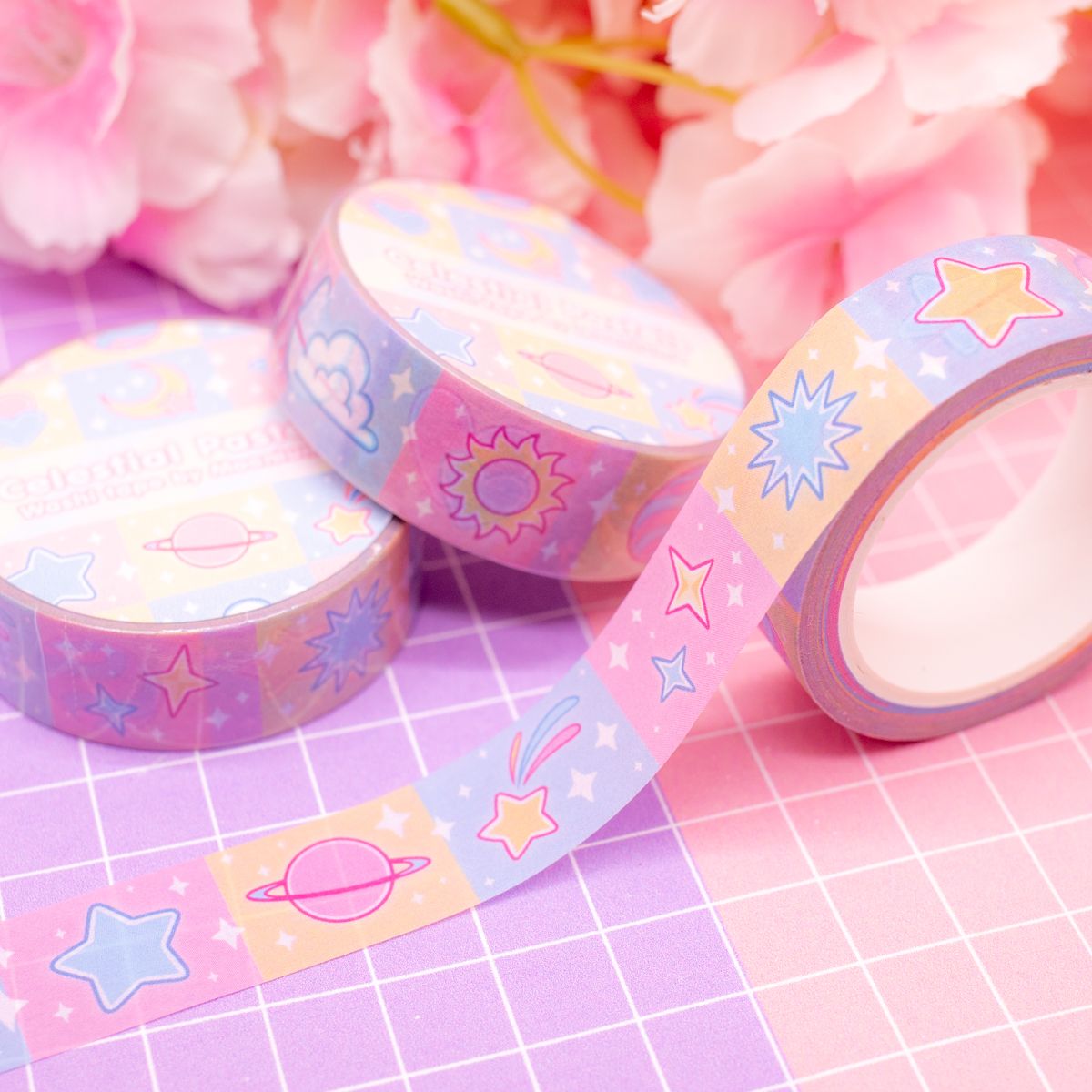 Celestial Pastels washi tape - 3