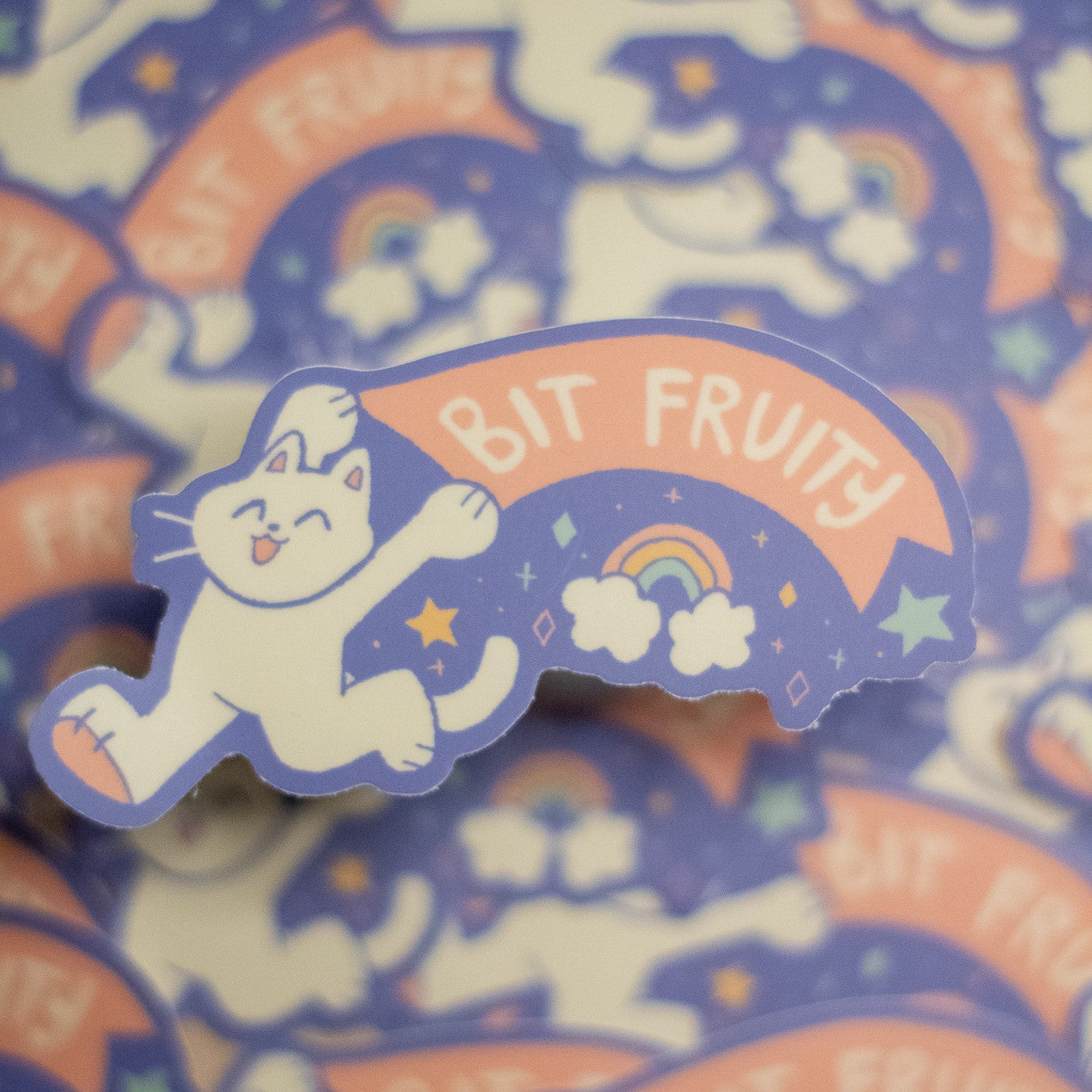 Bit Fruity Sticker