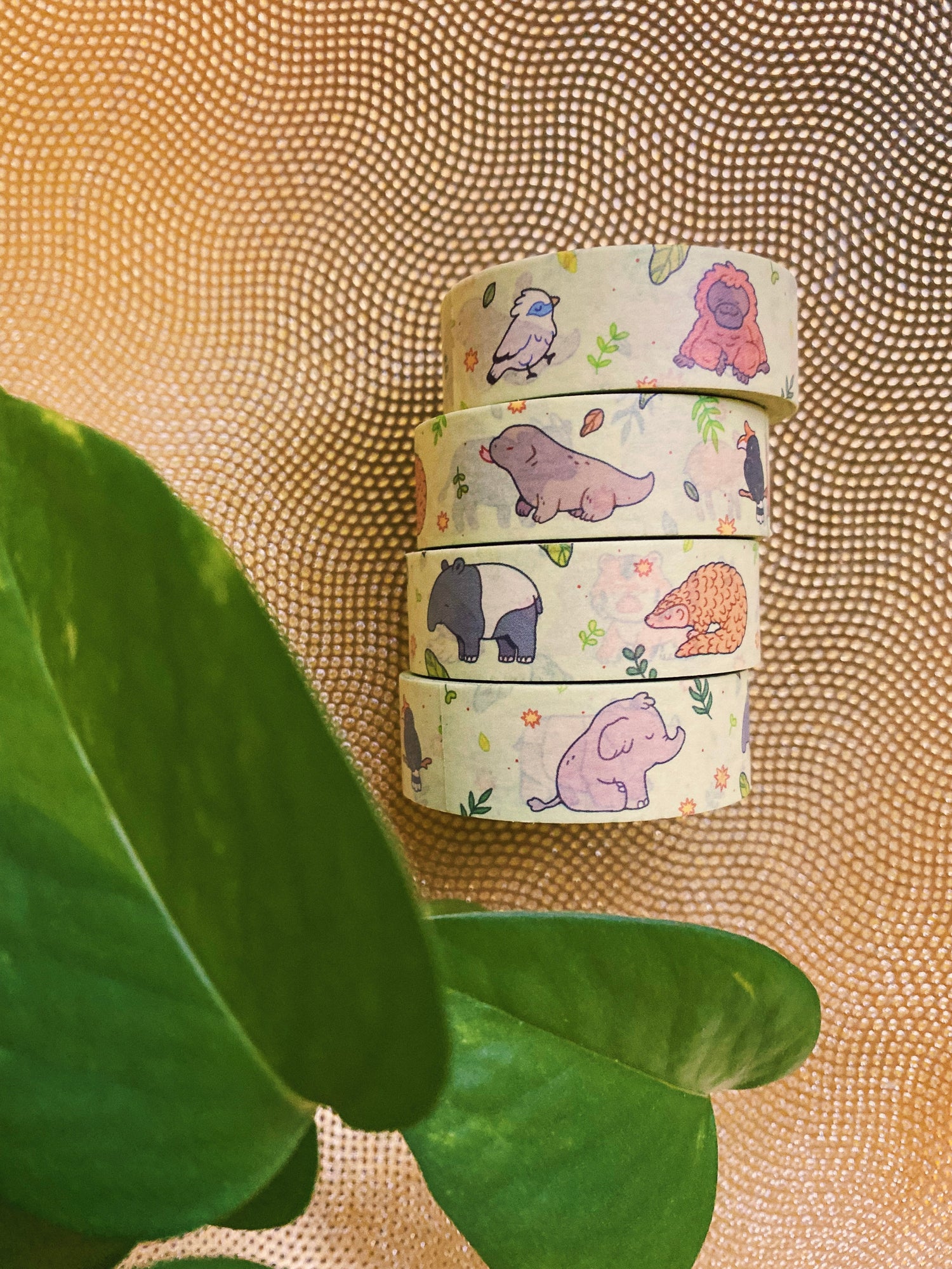 Rainforest Friends Washi Tape