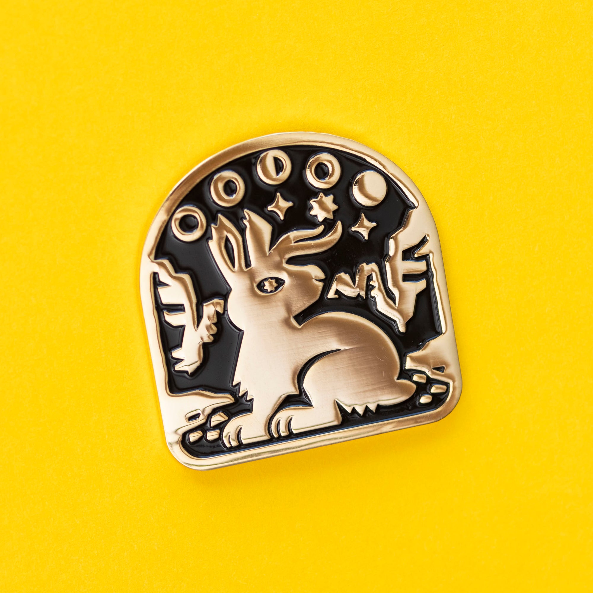 Canyon Jackalope Enamel Pin