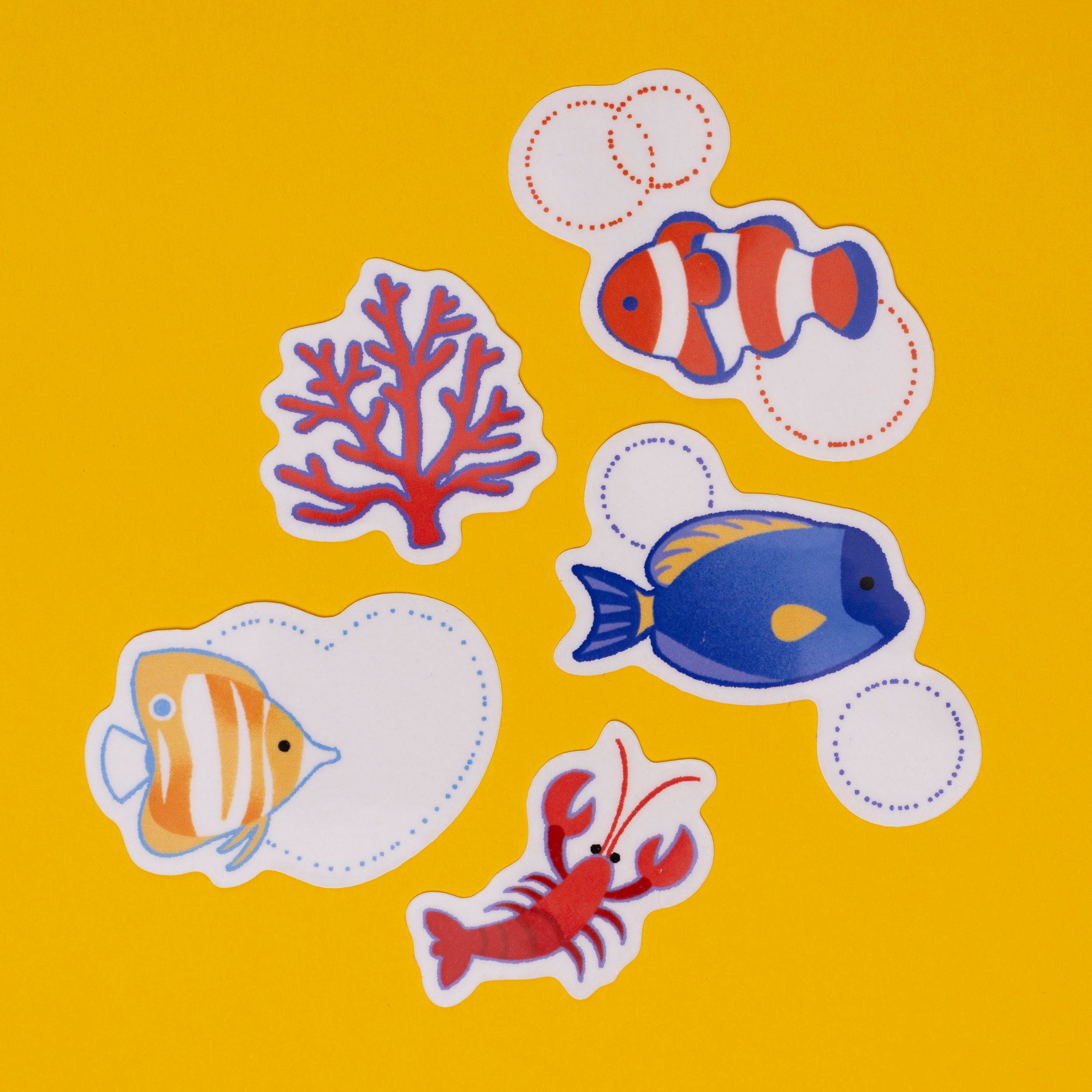 Little Fishies - Temporary Tattoo Set