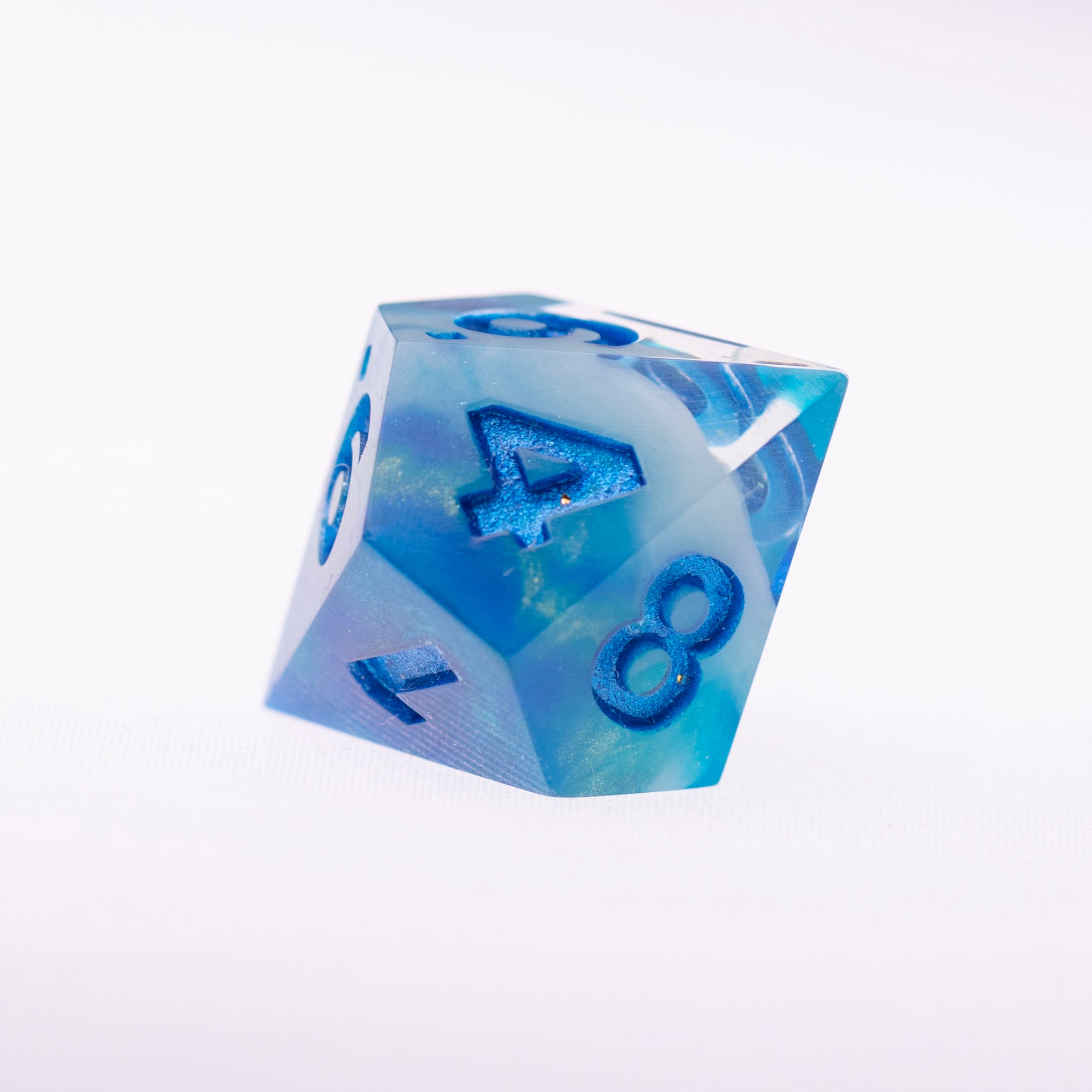 Oceana Blue - 9 Piece Dice Set