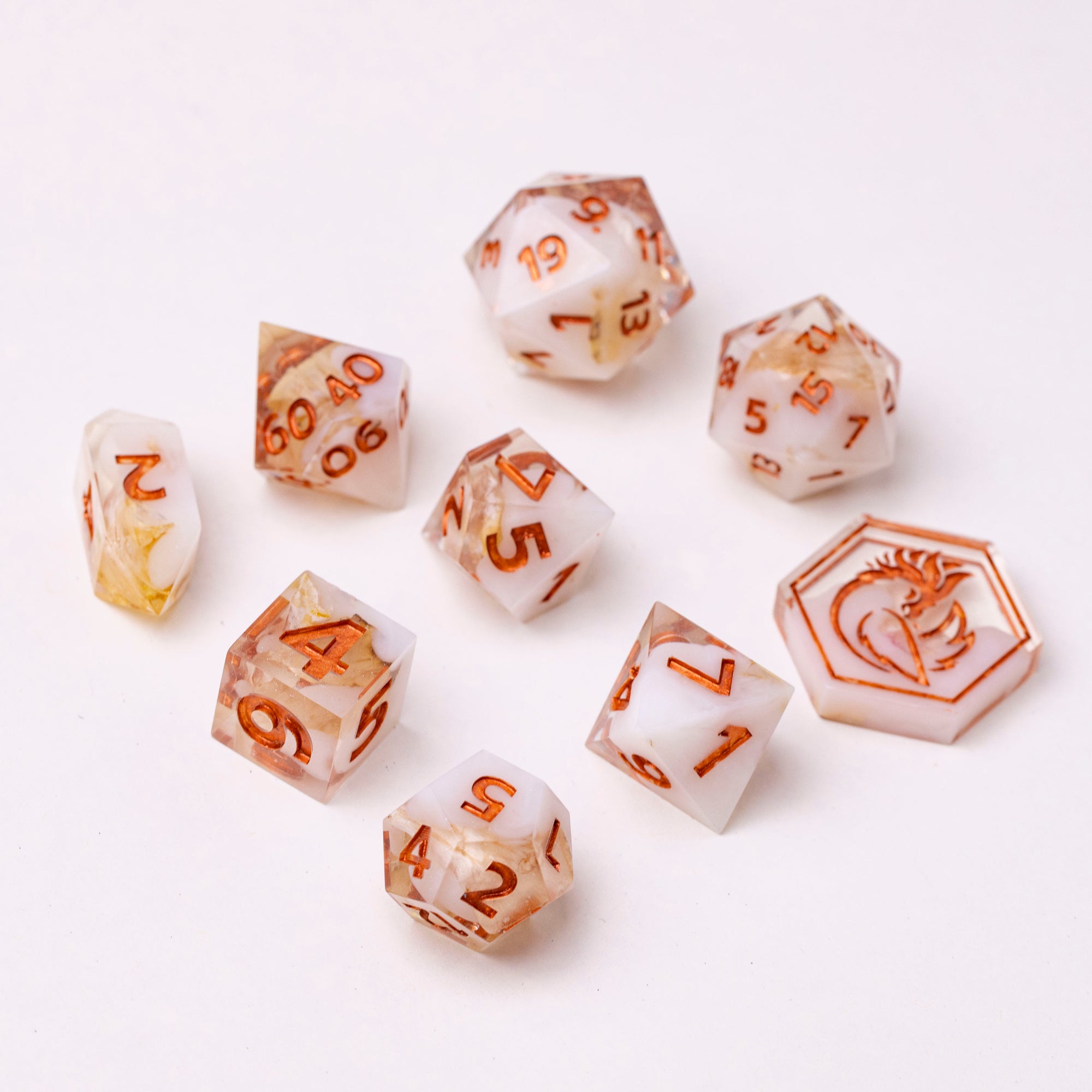 Heavenly Daydream - 9 Piece Dice Set