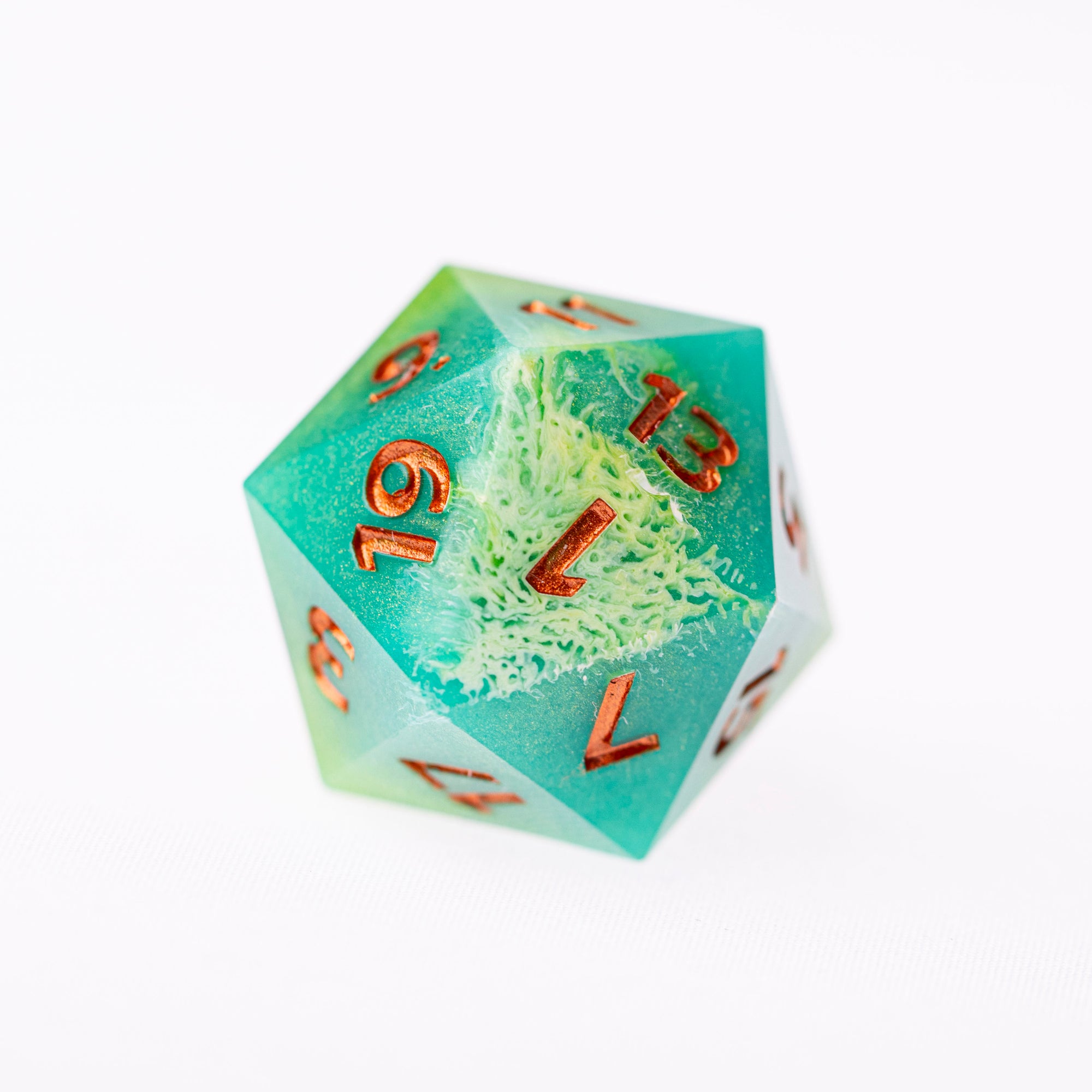 The Ethereal Emerald - D20 + D6 + D4 Dice Sets