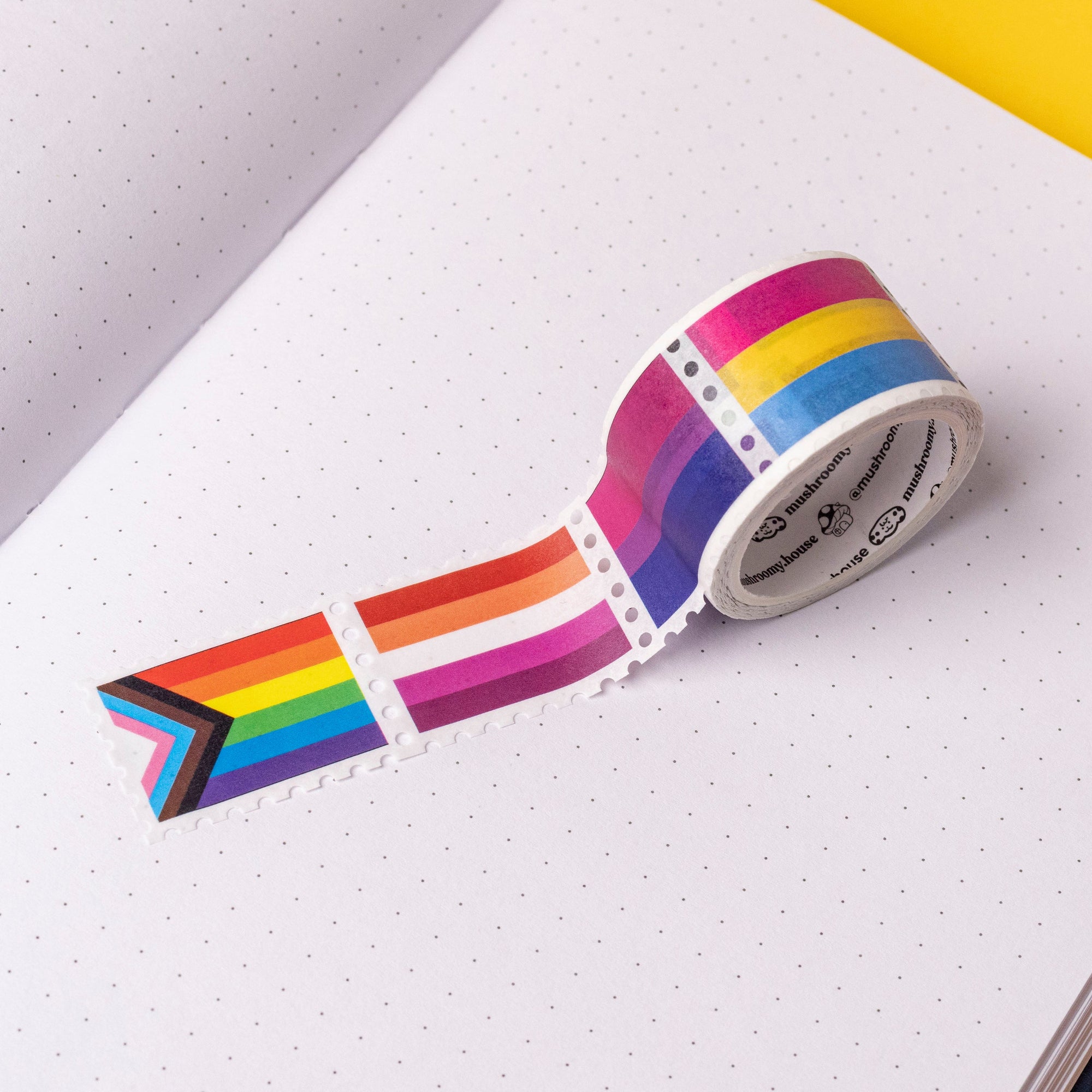 Pride Flags Stamp Washi