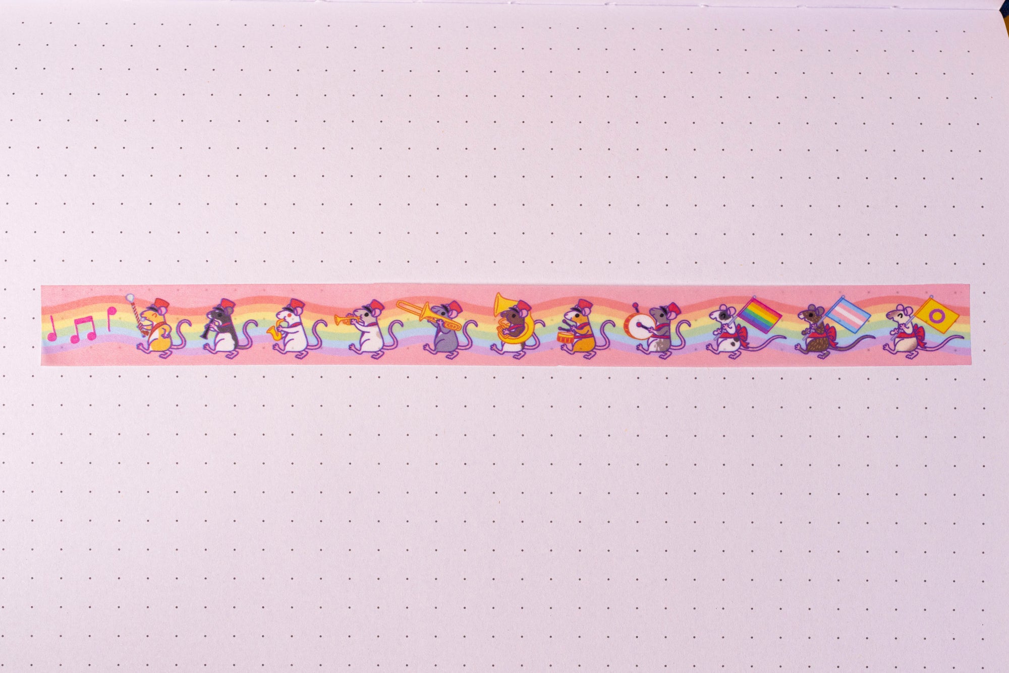 Gay Rat Parade Washi Tape