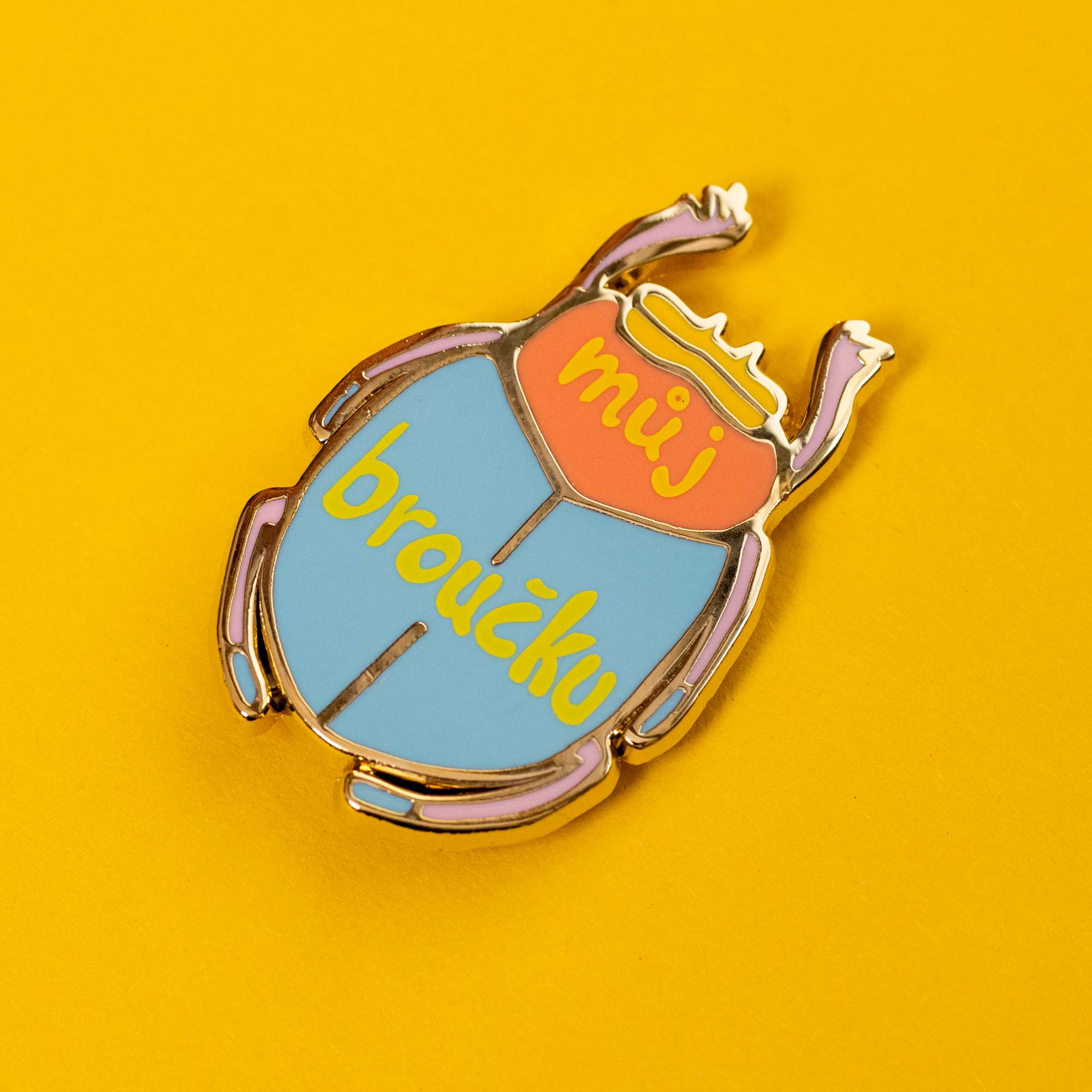 Muj Brucku Enamel Pin