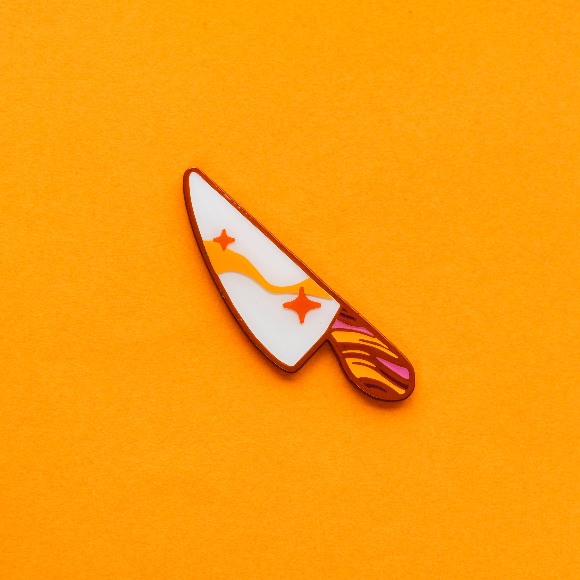 Lesbian Pride Flag Enamel Pin - 2