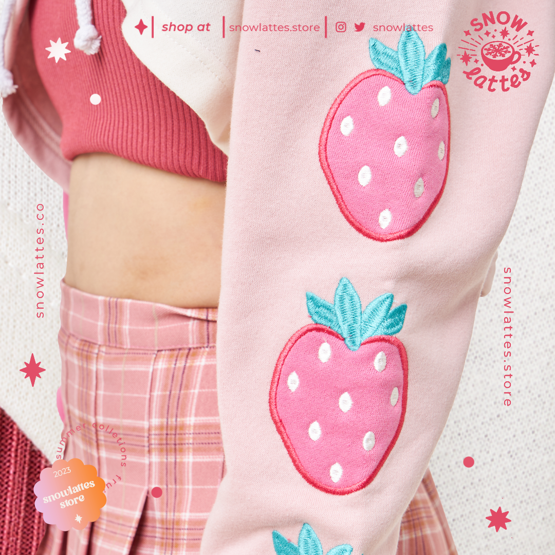 Berry Bliss Cropped Hoodie