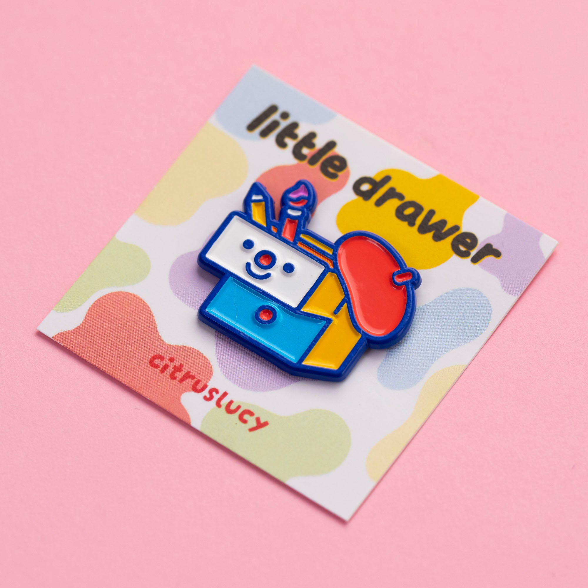 Little Drawer Enamel Pin