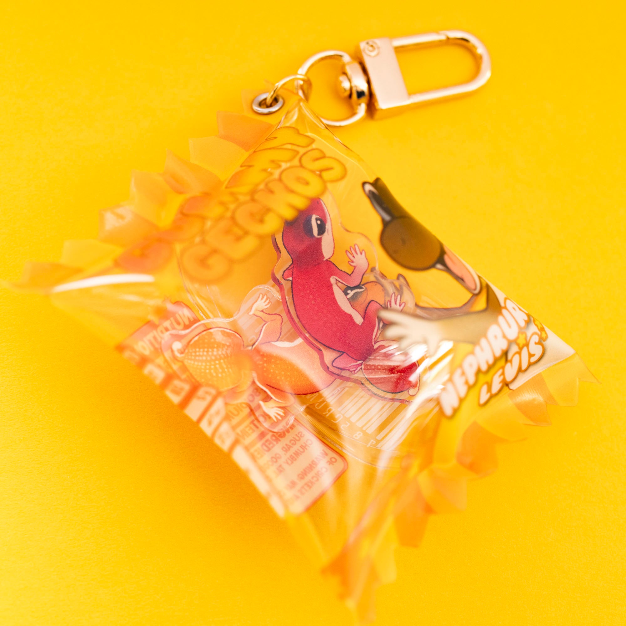 Gummy Gecko Charm