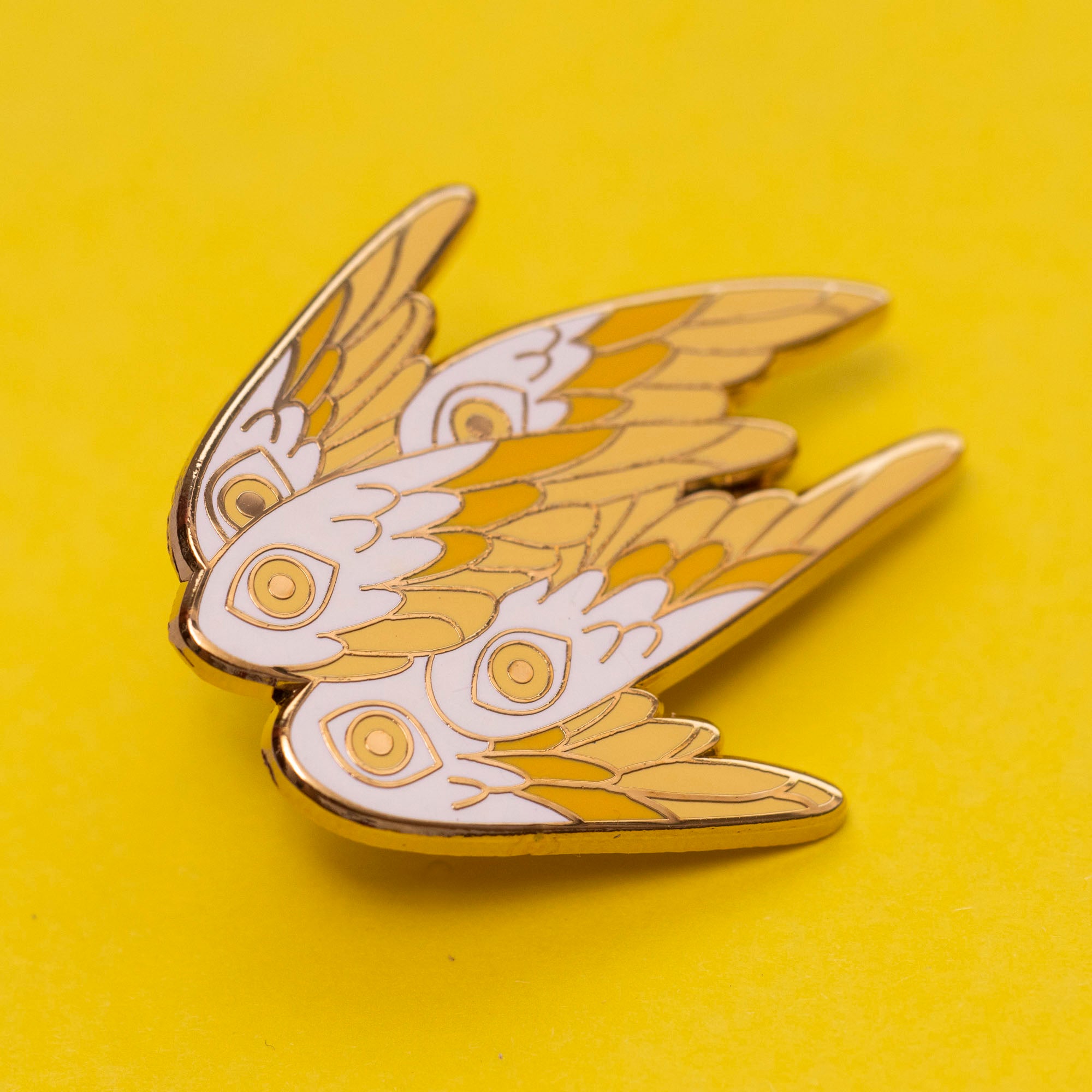 White Flying Seraphim Pin