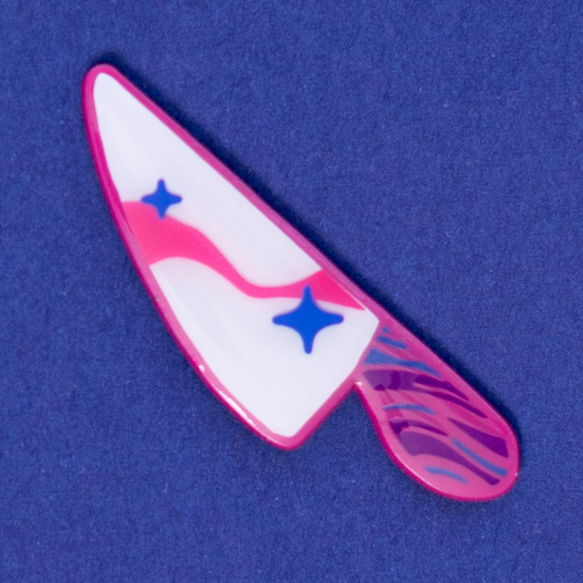 Bisexual Pride Flag Enamel Pin - 2