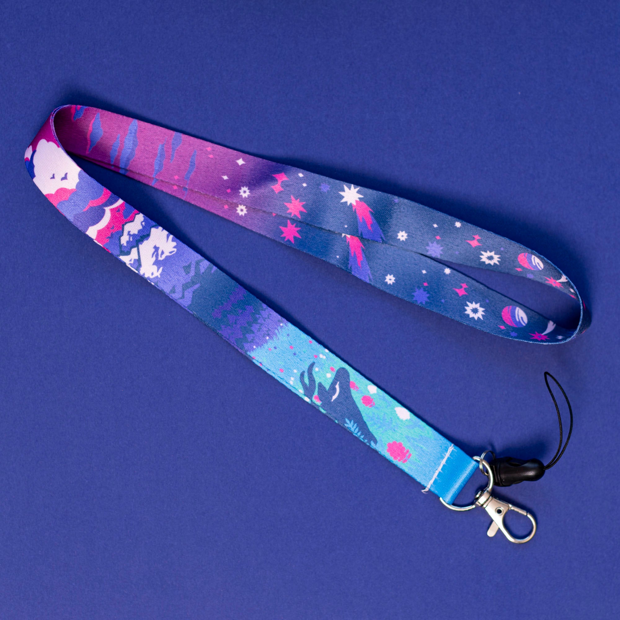 Mountaintops Lanyard