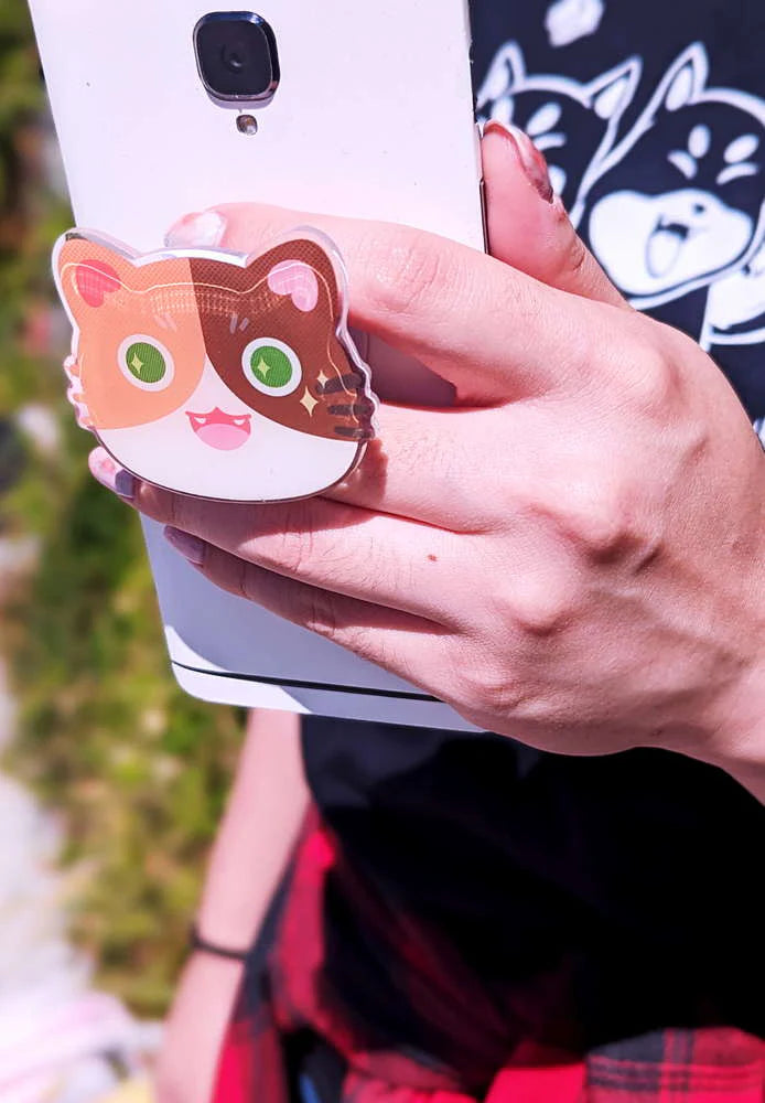 Calico Cat Phone Grip