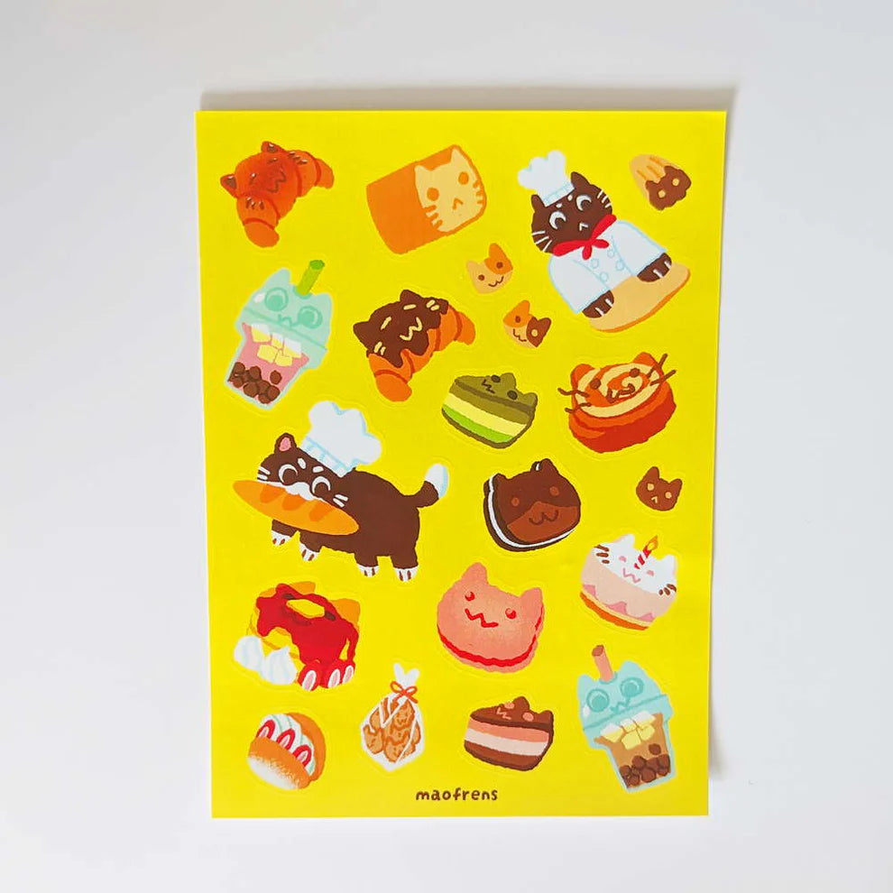 Bao's Bakery Sticker Sheet