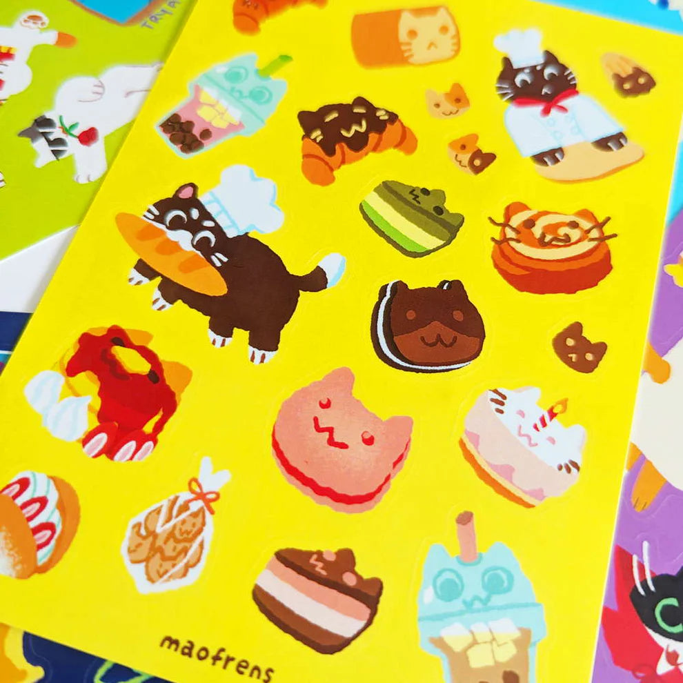 Bao's Bakery Sticker Sheet