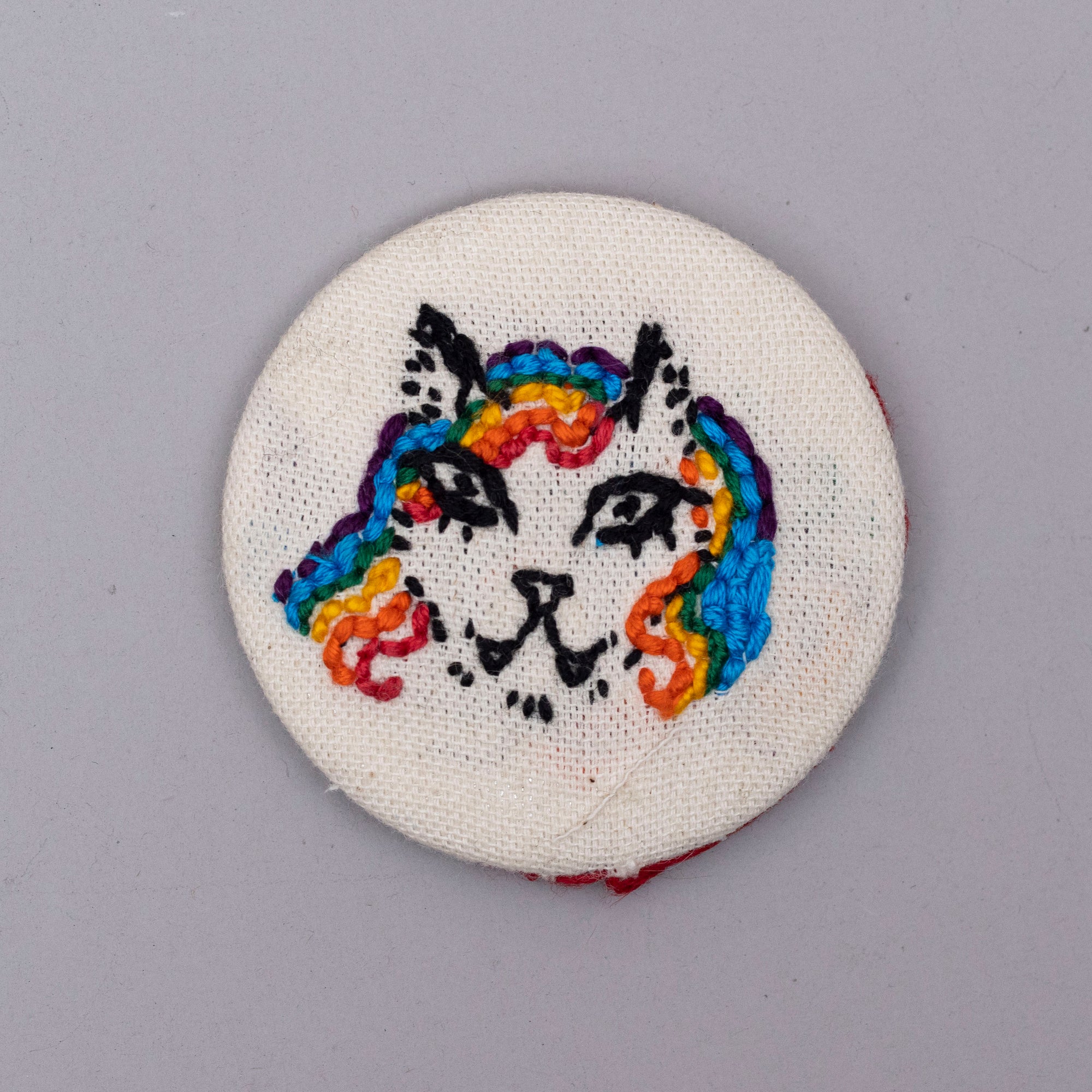 Limited Edition Embroidered Fabric Pins